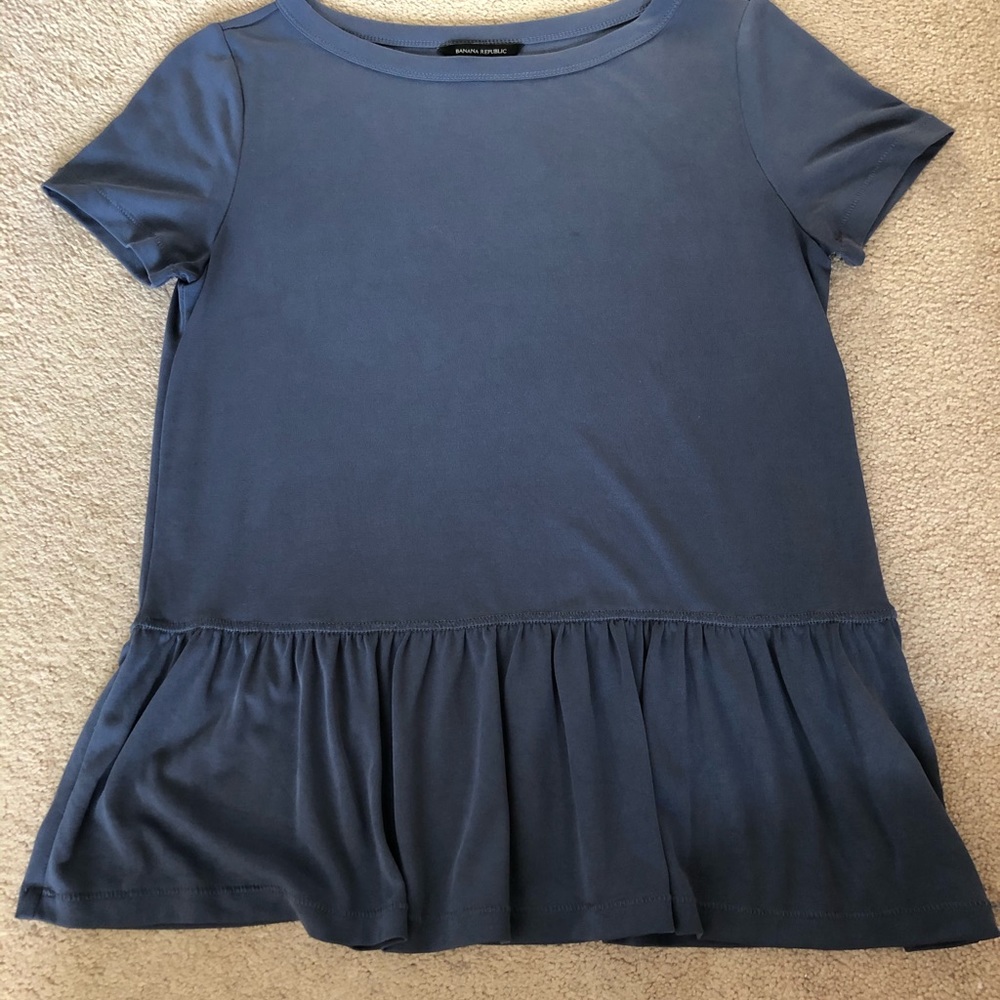 Banana Republic Peplum Tee